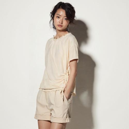 올앤선드리 블라우스