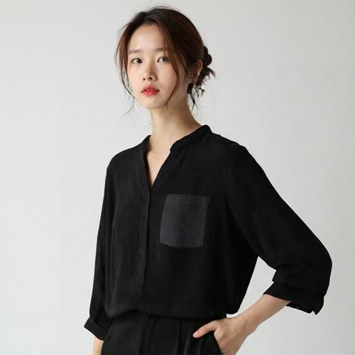 산드로 블라우스