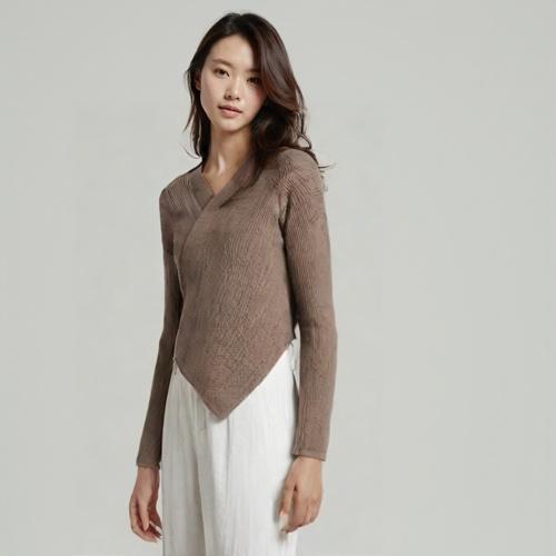 르비에르 브이넥니트