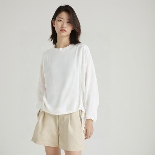인사일런스 블라우스