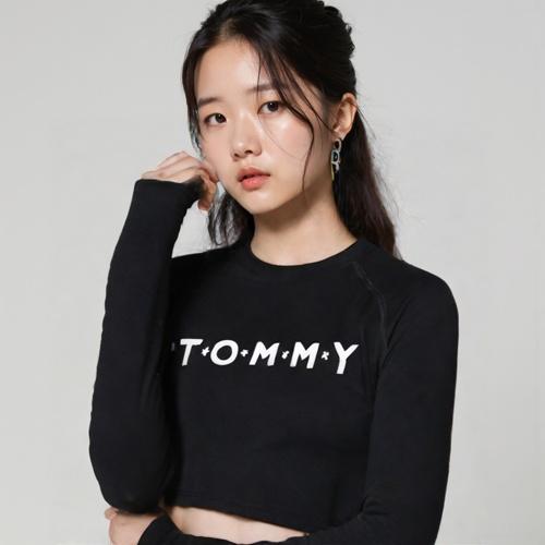 타미힐피거 긴팔티셔츠