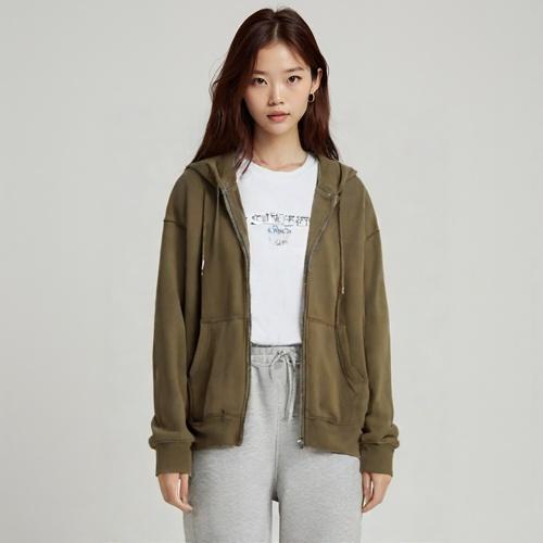 유니클로 후드집업