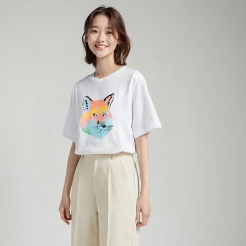 메종키츠네 반팔티셔츠