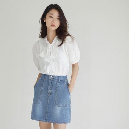 레터프롬문 블라우스