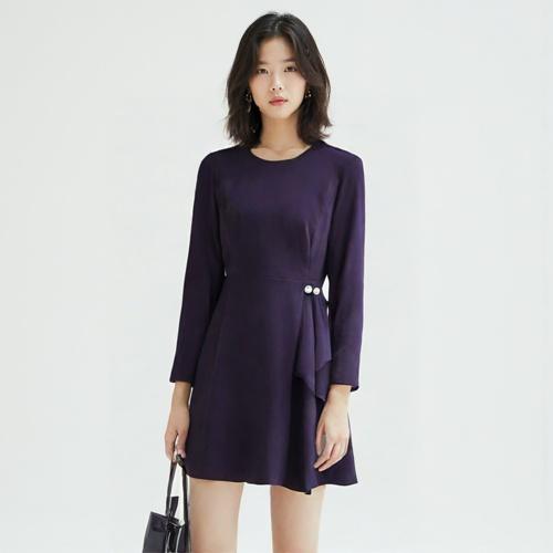 라인 미니원피스