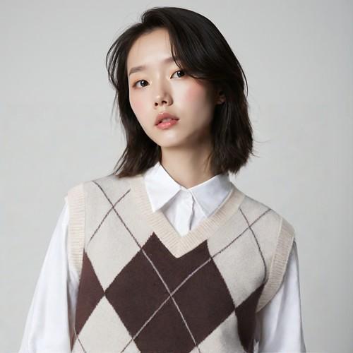유어네임히얼 니트조끼