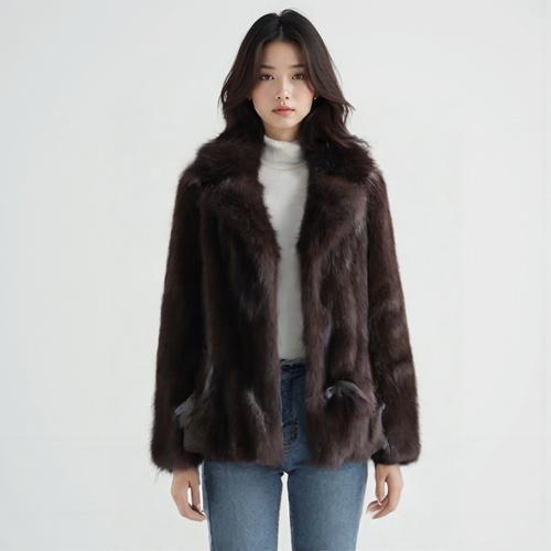 대현 모피 퍼코트