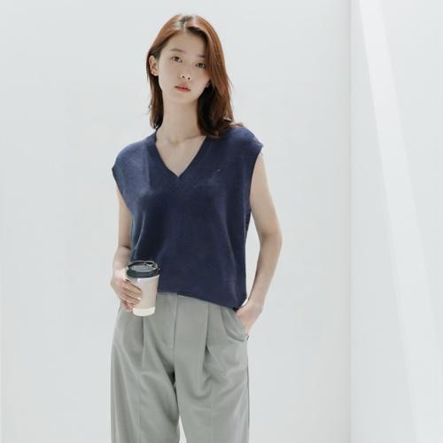 타미힐피거 니트조끼