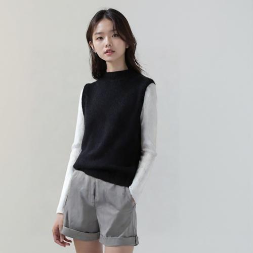 오브제 니트조끼