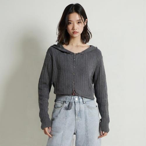 에잇세컨즈 칼라카디건
