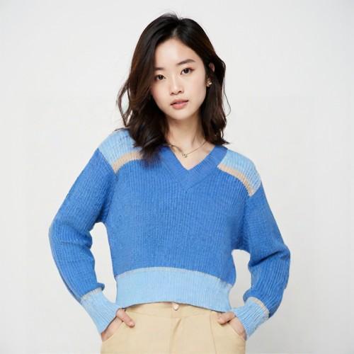 유니클로 x 마르니 브이넥니트