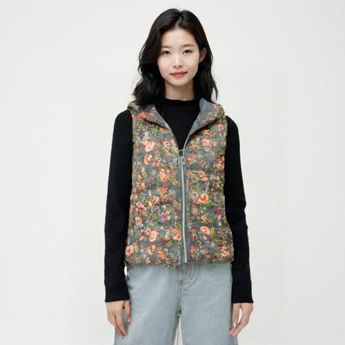 오일릴리 패딩조끼