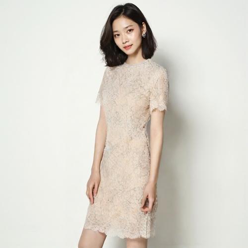 더실루엣 미디원피스
