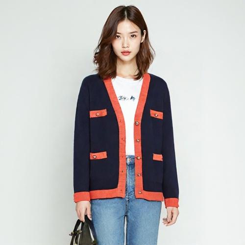 폼 스튜디오 브이넥카디건