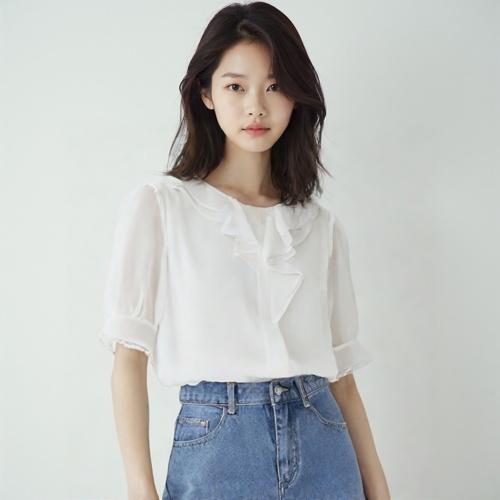 제이제이 지고트 블라우스
