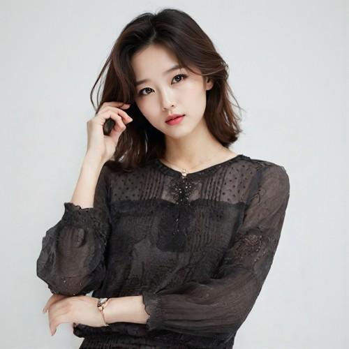 게스 블라우스