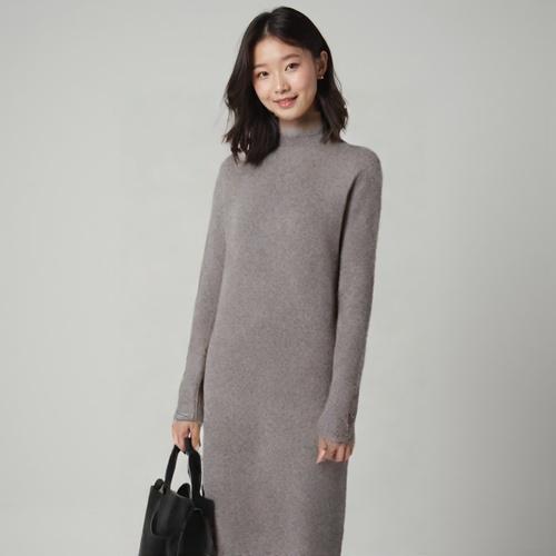 더캐시미어 미디원피스
