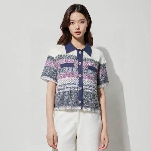 시슬리 칼라카디건