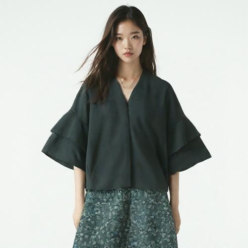 스타일 베네통 숄카디건