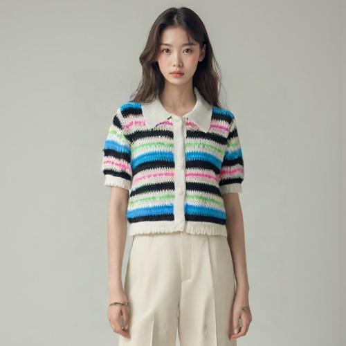 산드로 칼라카디건