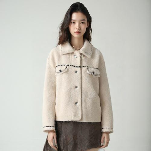 마리끌레르 플리스재킷