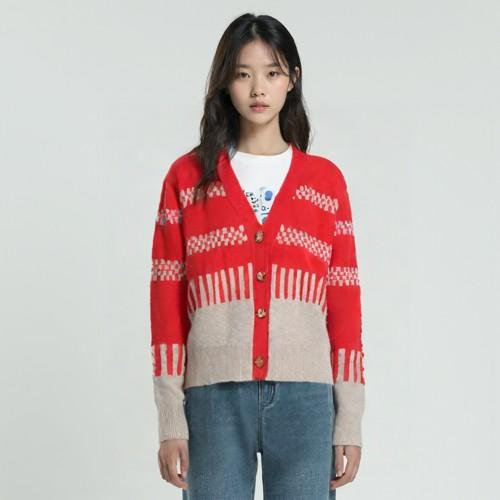 미샤 브이넥카디건
