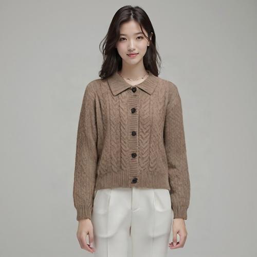 블루브릭 칼라카디건