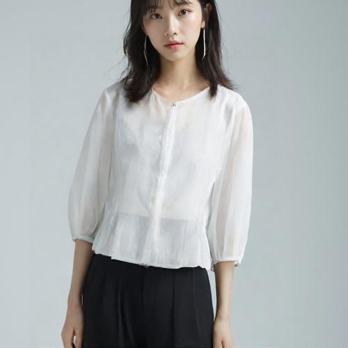 더아이잗 블라우스