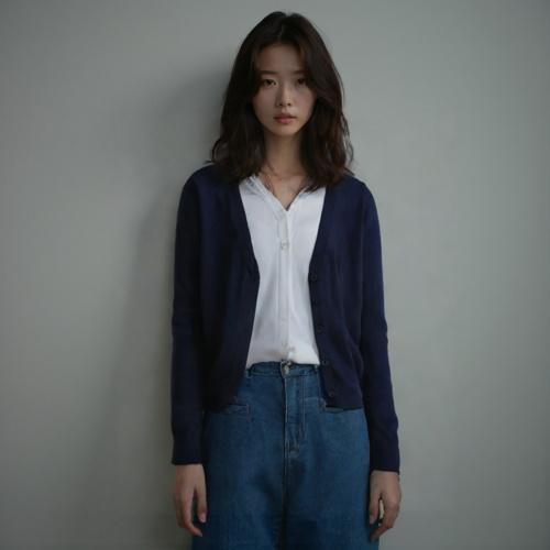 빈폴 브이넥카디건