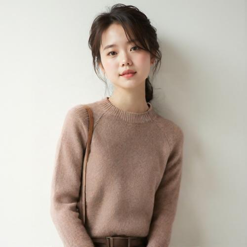 유니클로 라운드니트