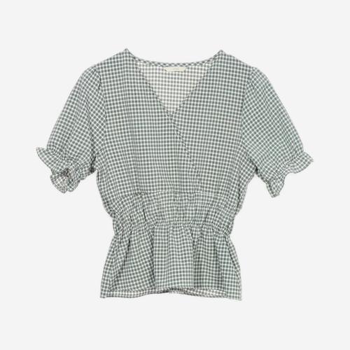 라인 블라우스