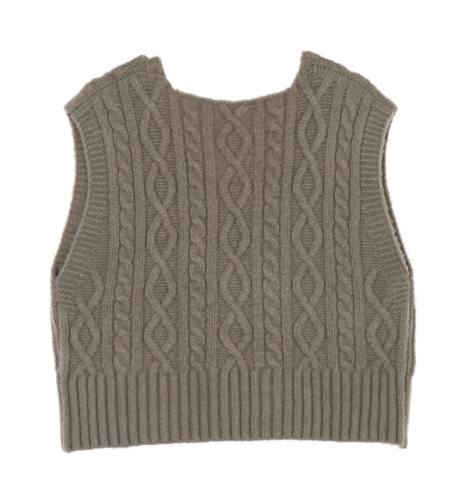 자라 니트조끼 2