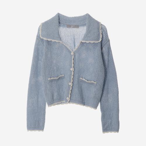 에잇세컨즈 칼라카디건