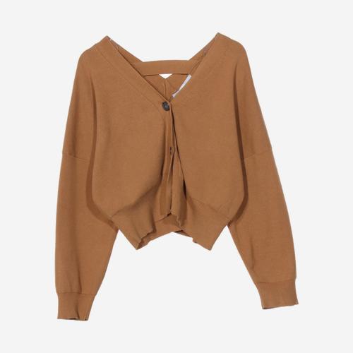 에잇세컨즈 브이넥카디건