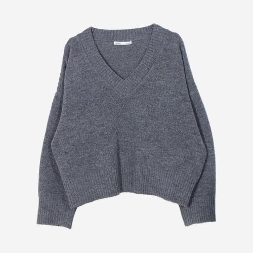 미쏘 브이넥니트