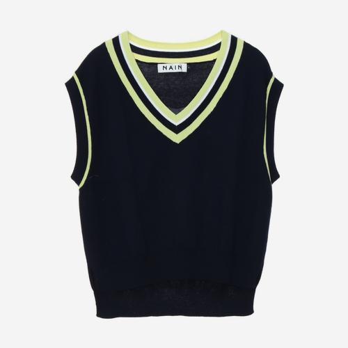 나인 니트조끼