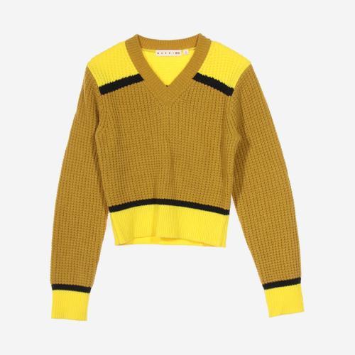 유니클로 x 마르니 브이넥니트