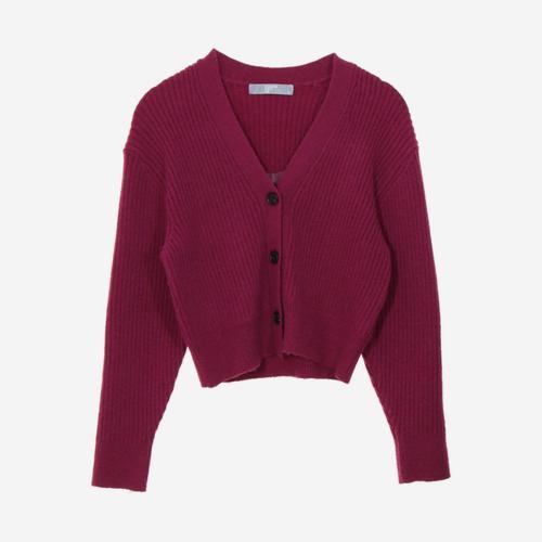 에잇세컨즈 브이넥카디건
