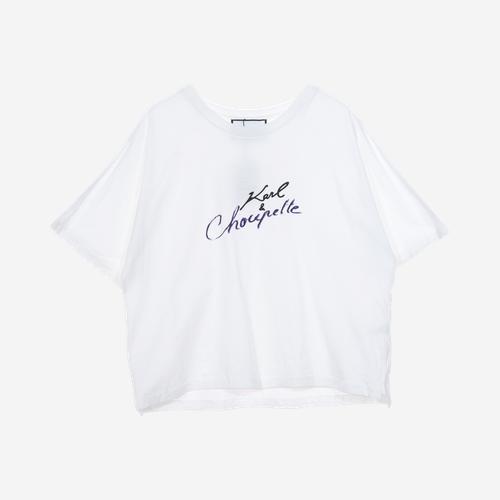 칼 라거펠트 반팔티셔츠