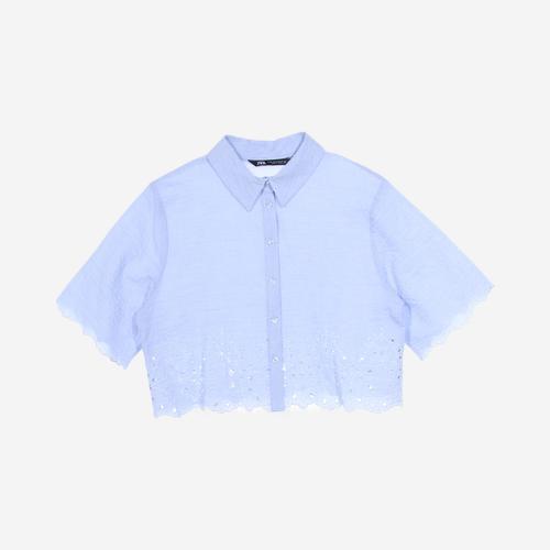 자라 블라우스