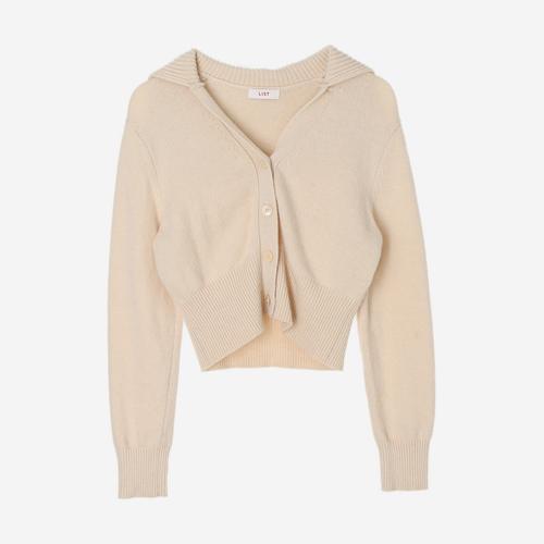 리스트 칼라카디건