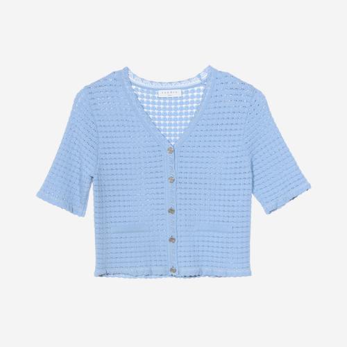 산드로 브이넥카디건