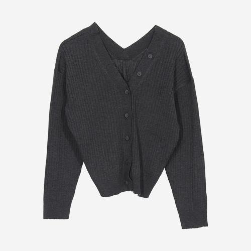 에잇세컨즈 브이넥카디건