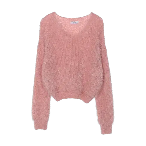 트위 브이넥니트