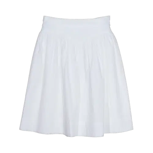 오버듀플레어 미디스커트