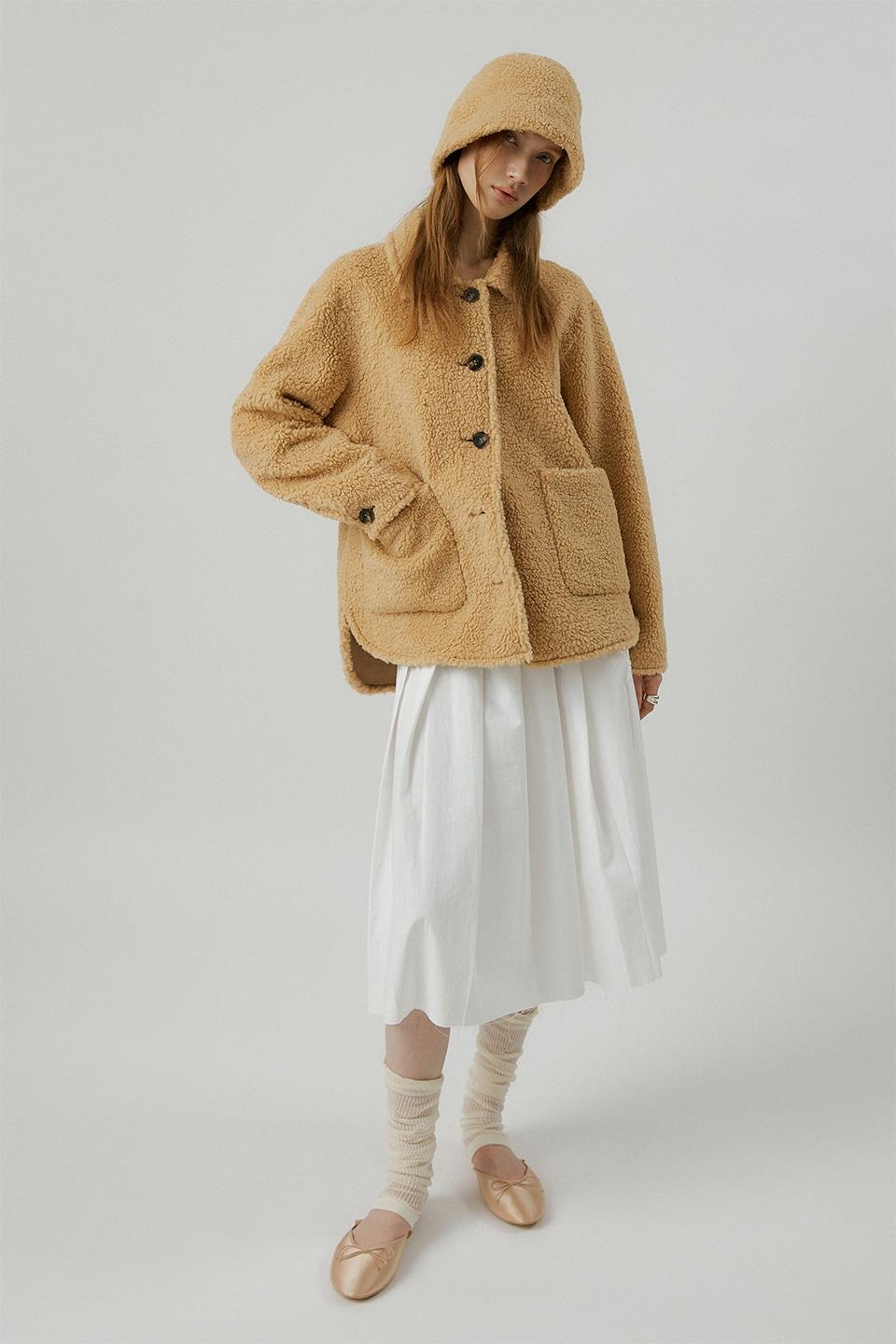 컬리 부클 데일리 셔츠 자켓 7
