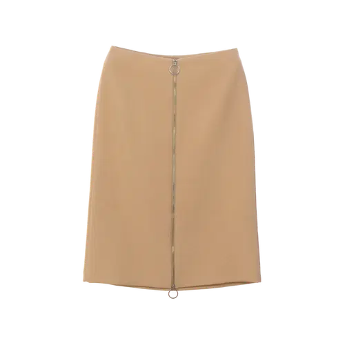 랩 미디스커트