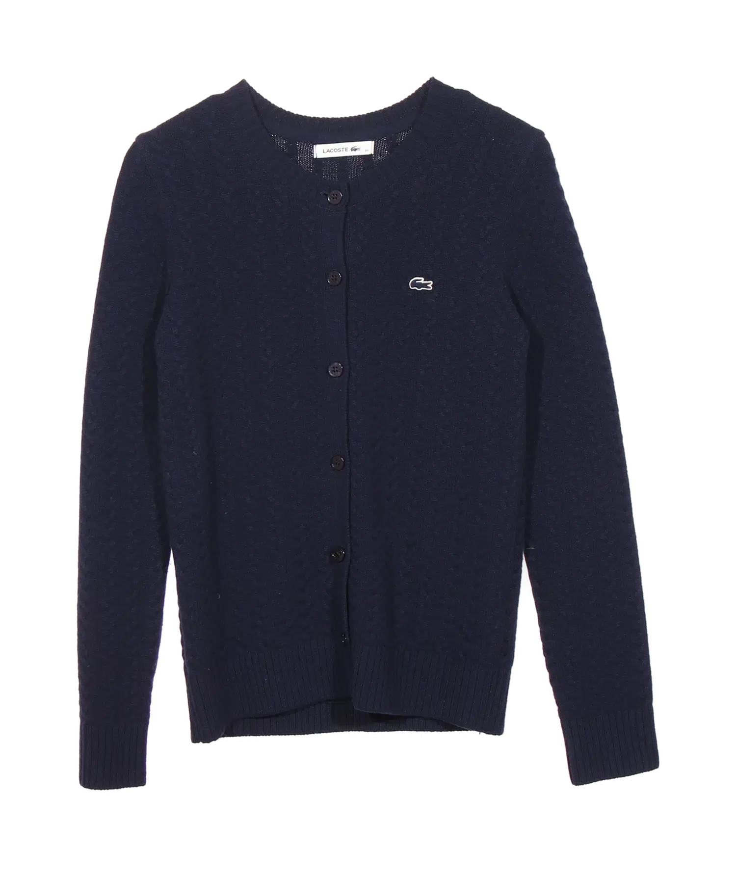 라코스테 라운드카디건 1