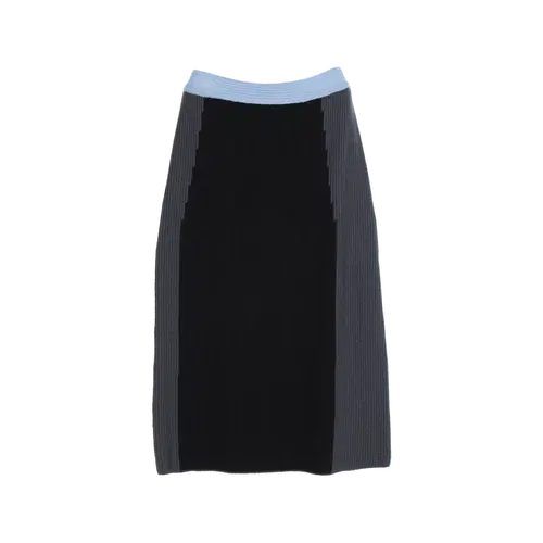 믹스매치레이어 롱스커트