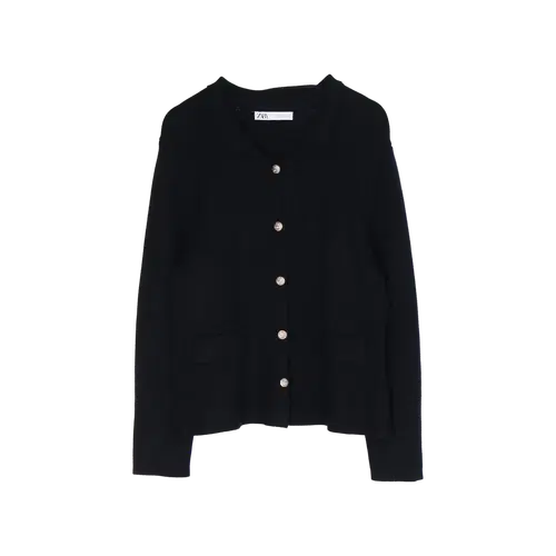 자라 칼라카디건